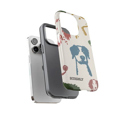 Paws & Portraits Tough Phone Case for Apple