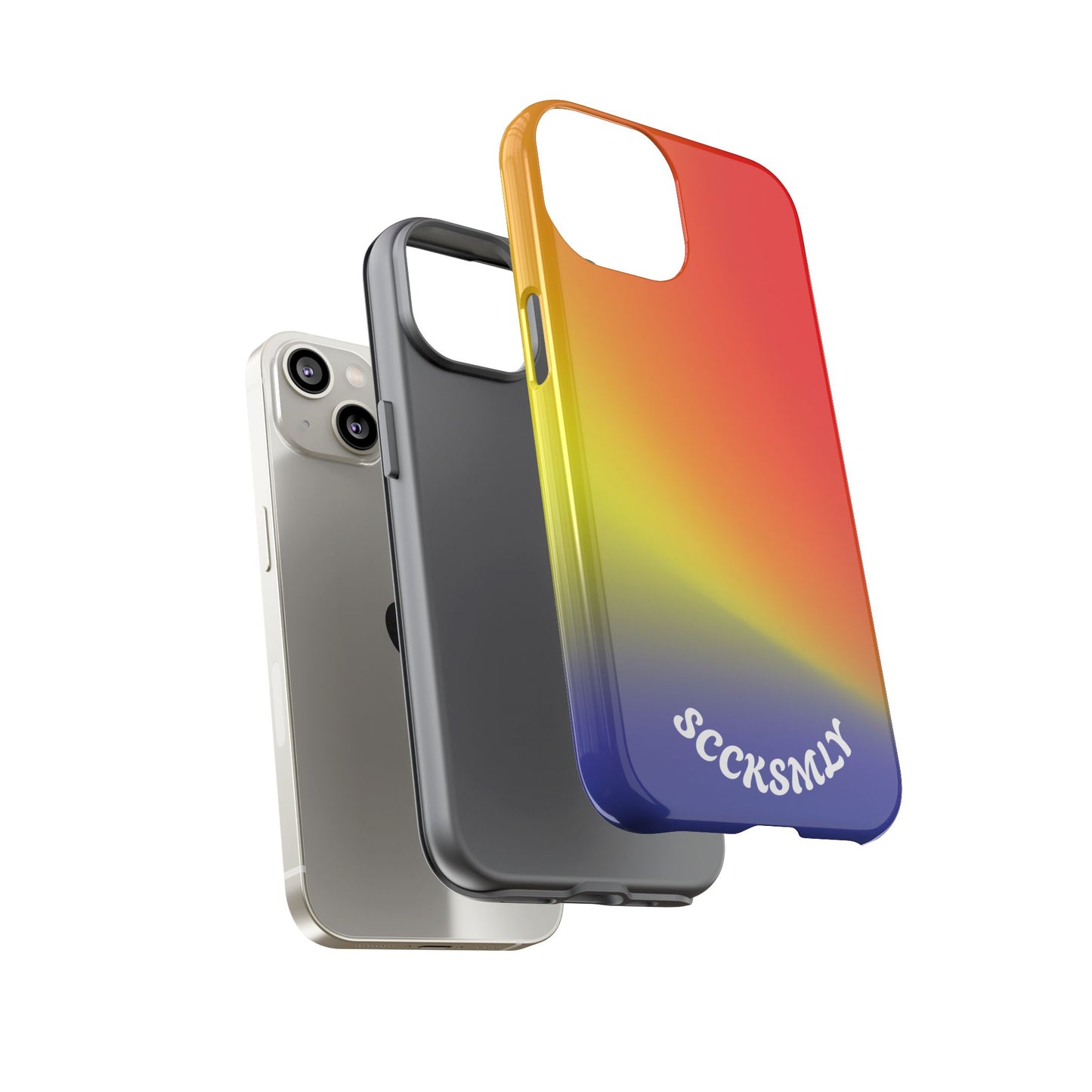 Volcanic Rain Tough Phone Case for Apple