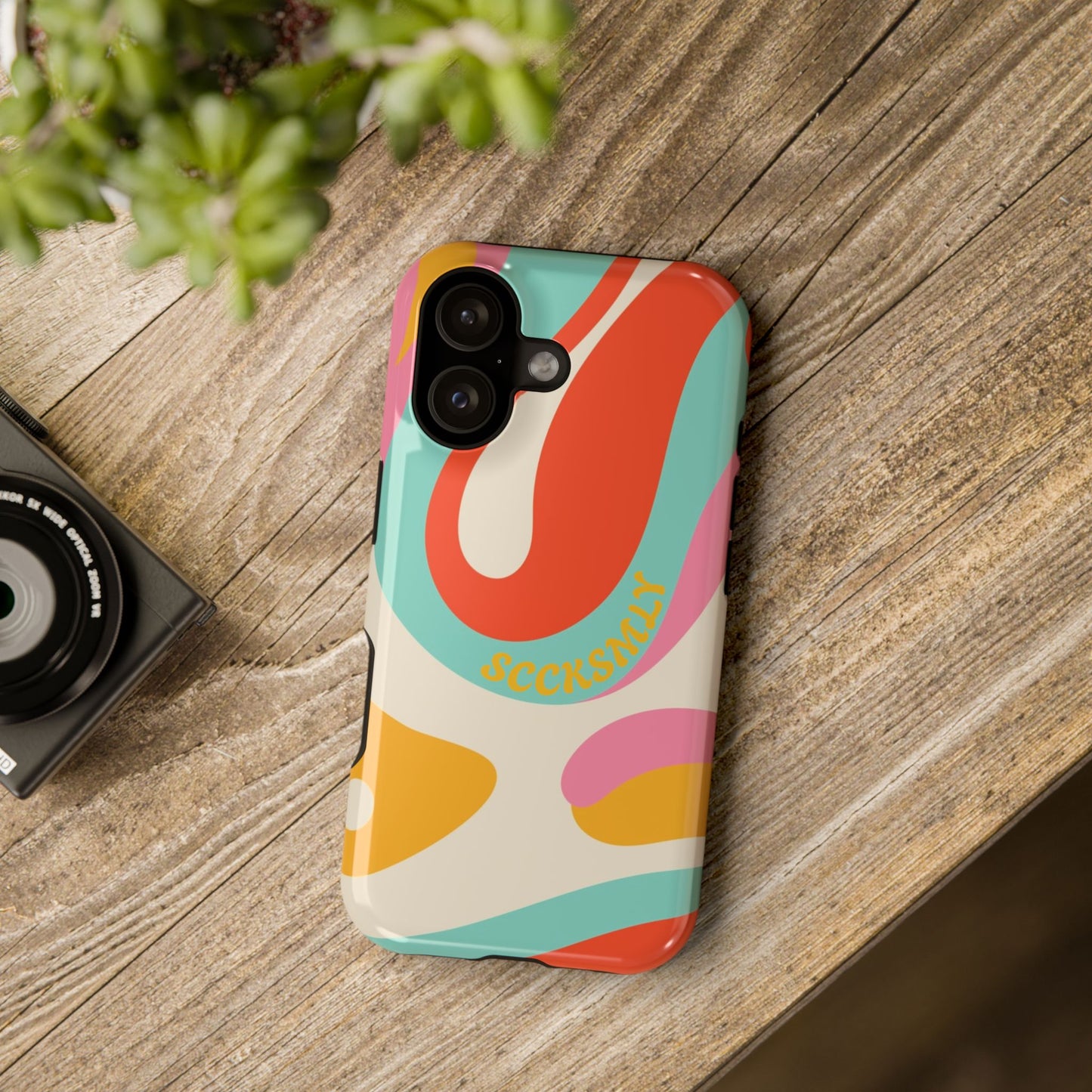 Psychodelic Acid Swirl Phone Case for Apple
