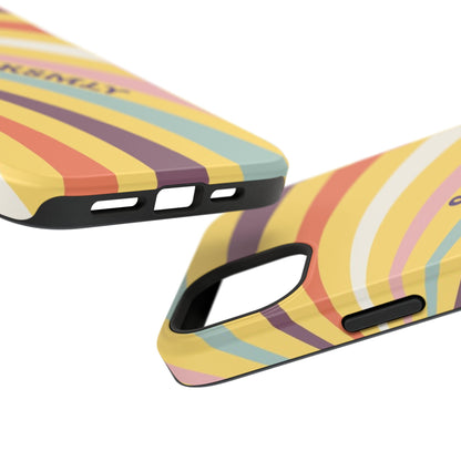 Vintage Groove Phone Case for Apple
