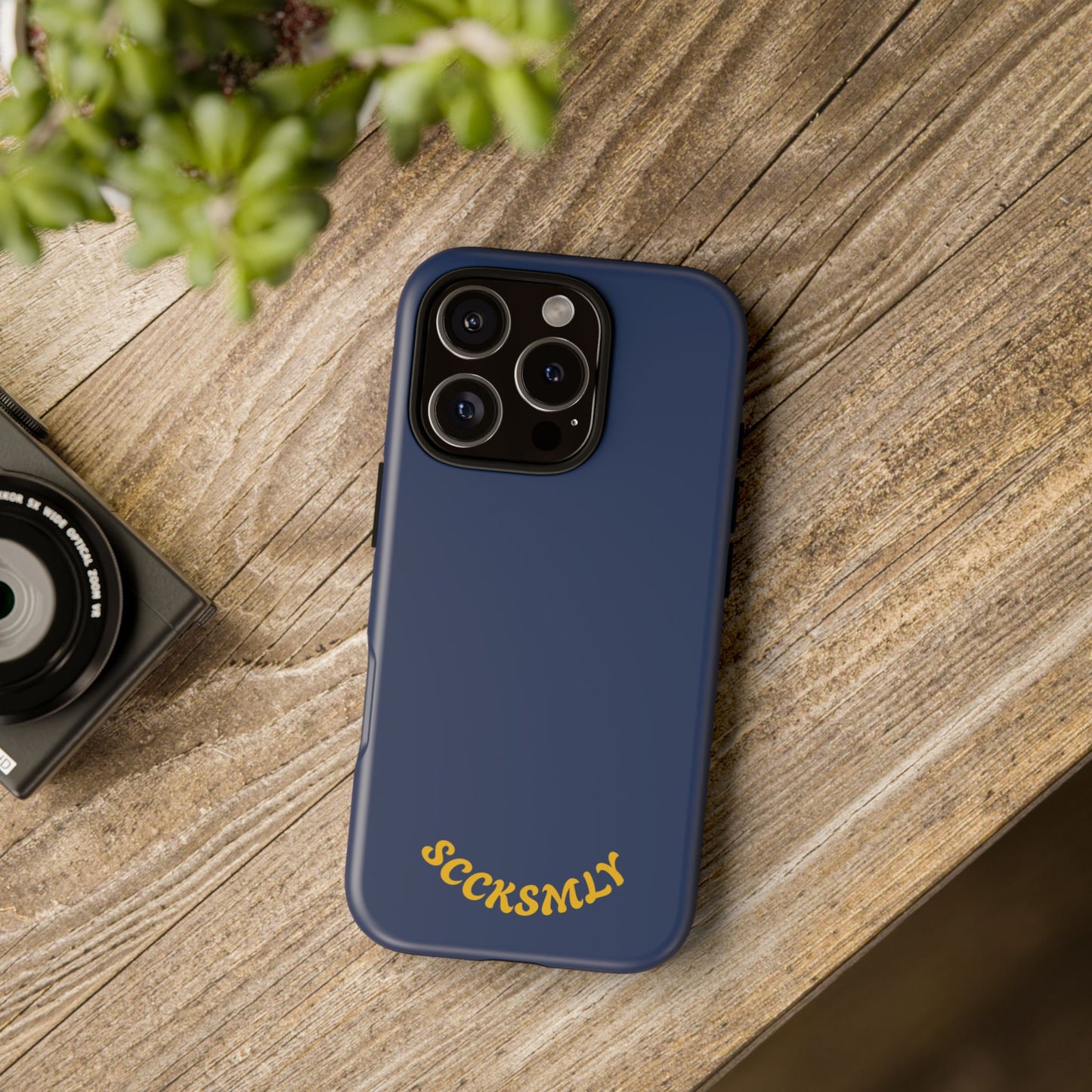 SOLID Cobalt Haze Tough Case for Apple