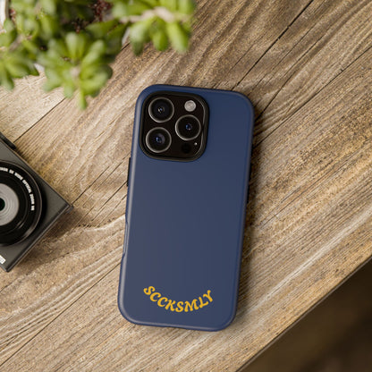 SOLID Cobalt Haze Tough Case for Apple