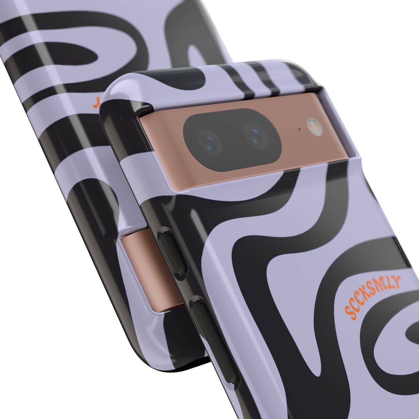 Purple Swirl Phone Case for Google Pixel