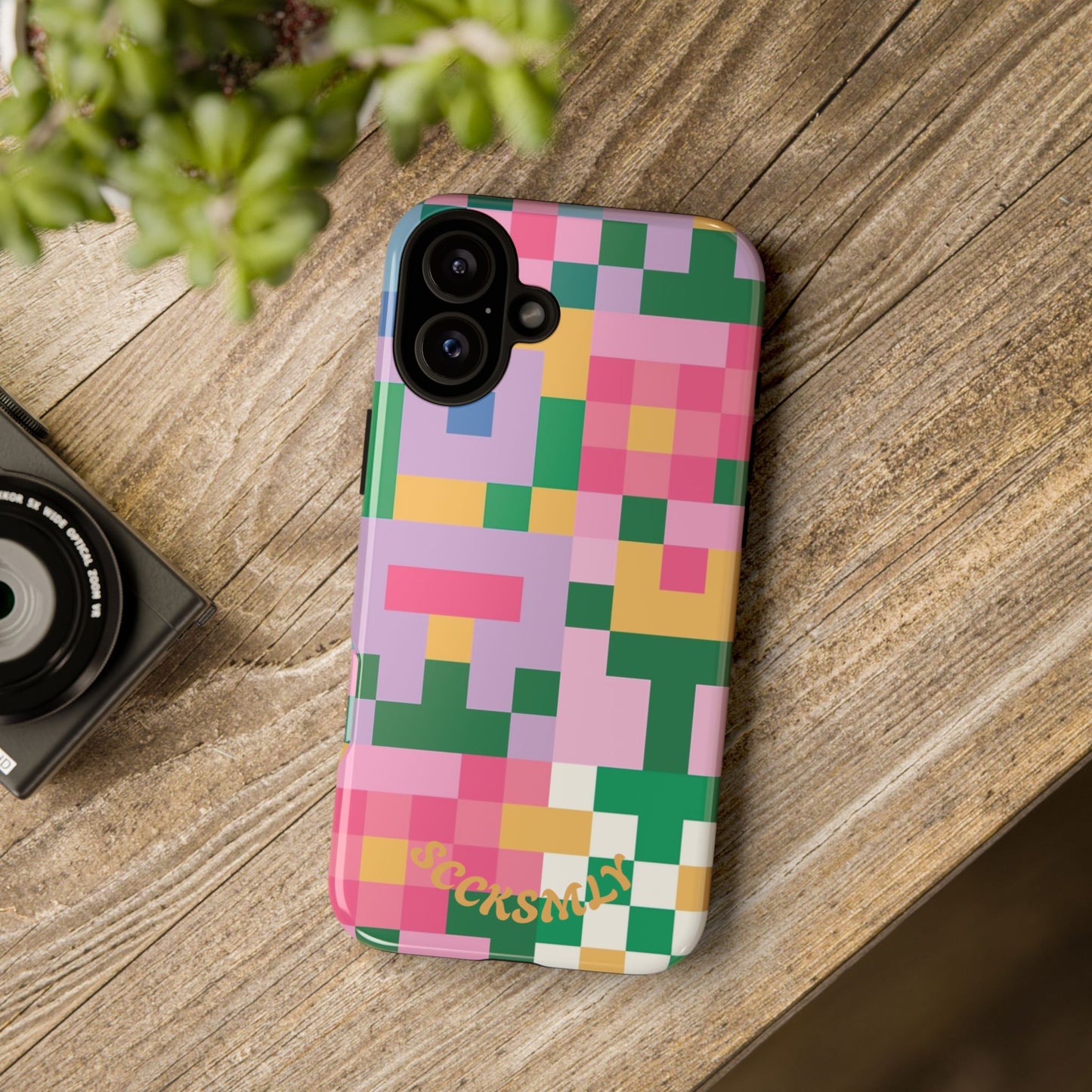 Pixel Garden Tough Phone Case for Apple