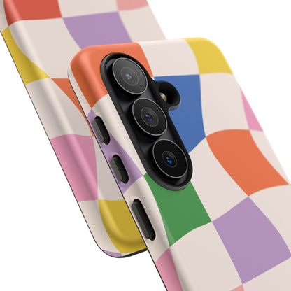 Checker Flicker Phone Case for Samsung