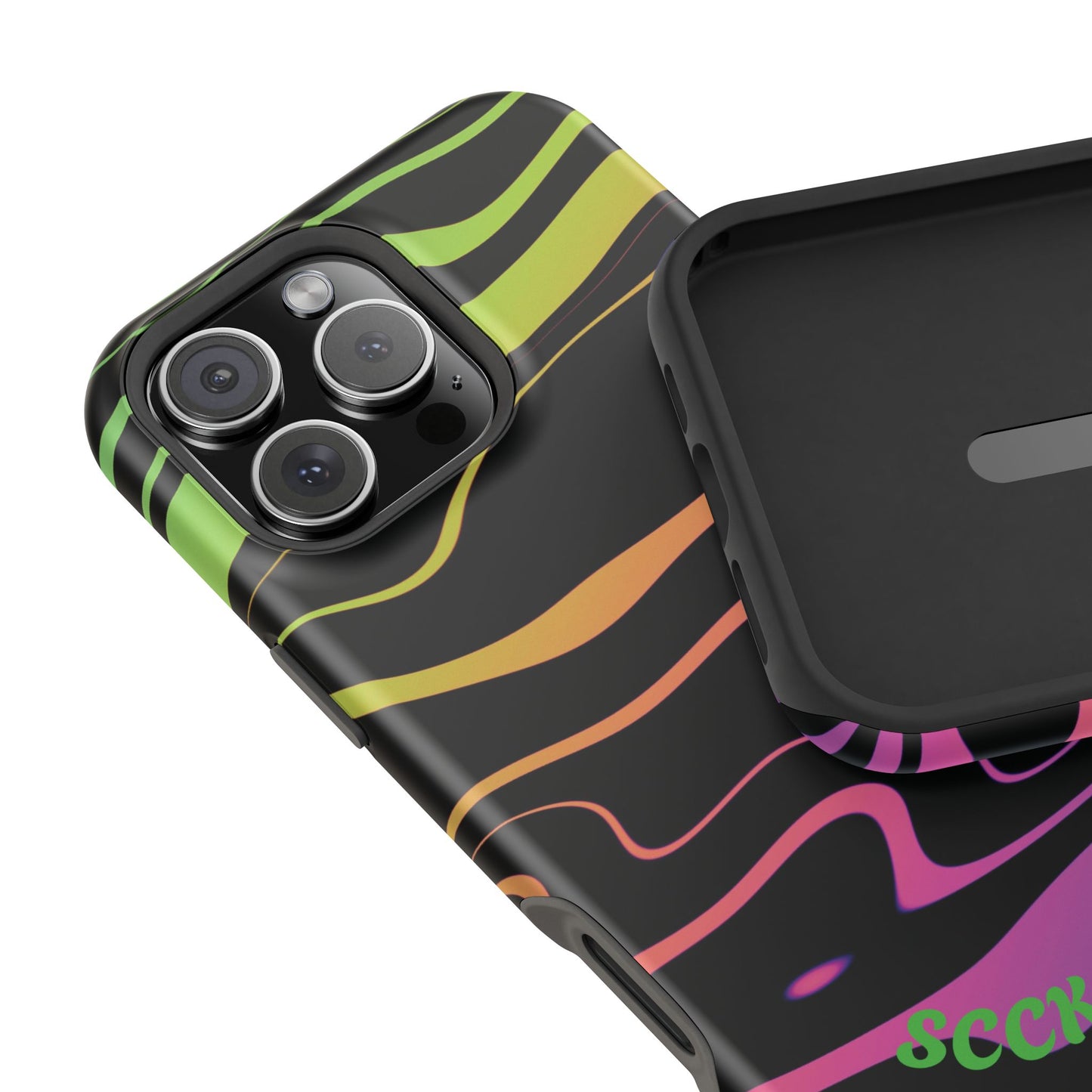 Dark Rainbow Phone Case for Apple