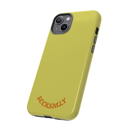 SOLID Lemon Dijon Glaze Tough Case for Apple