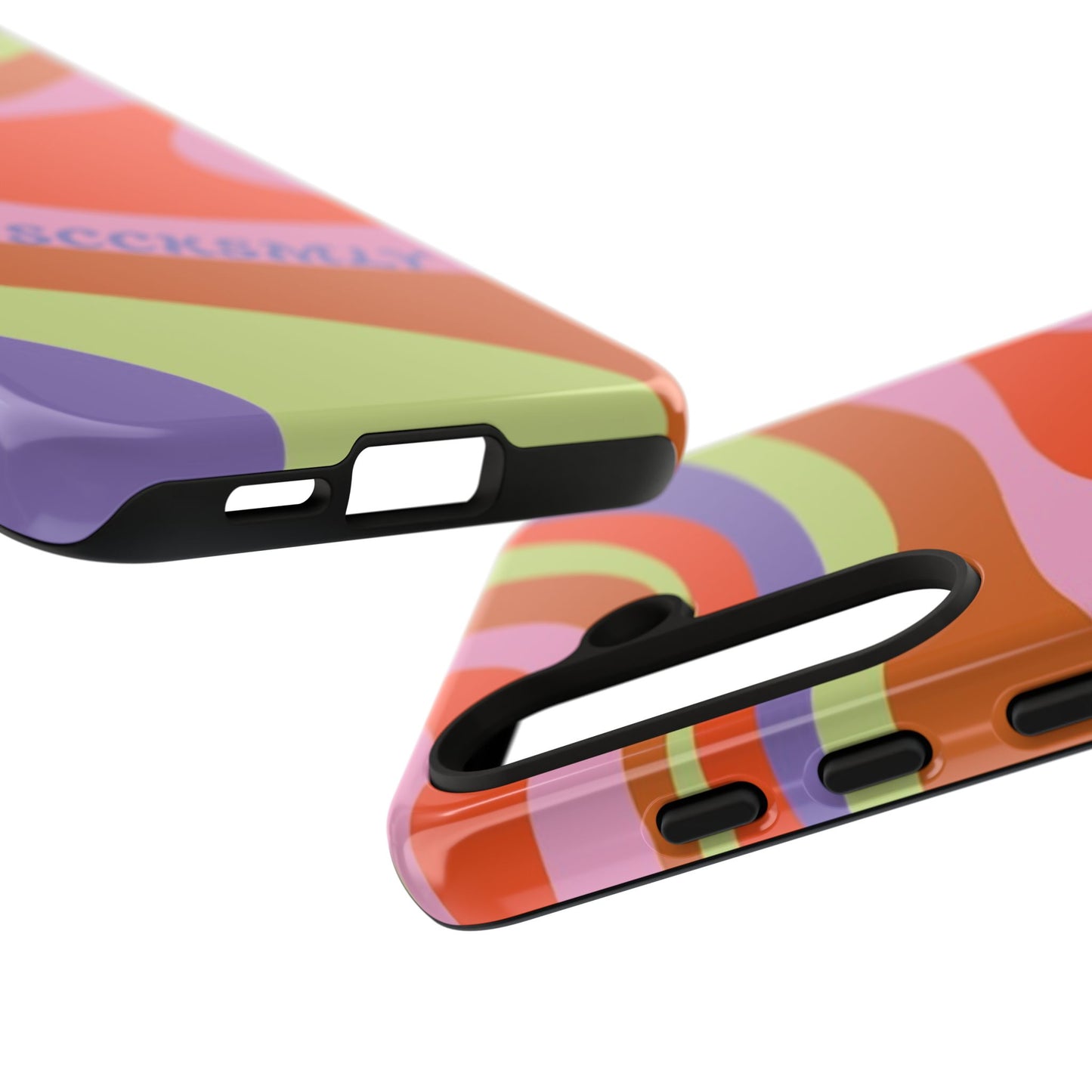 Curvy Swirl Phone Case for Samsung