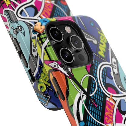 KaleidoWoah Tough Phone Case for Apple