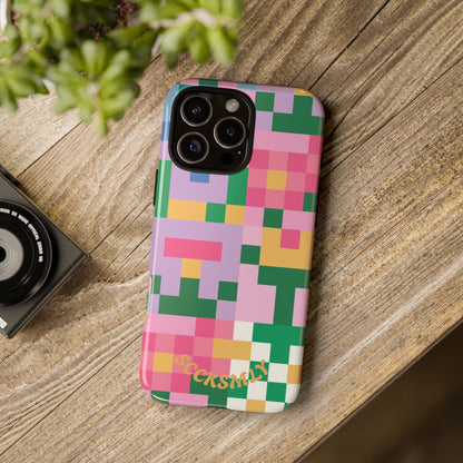 Pixel Garden Tough Phone Case for Apple