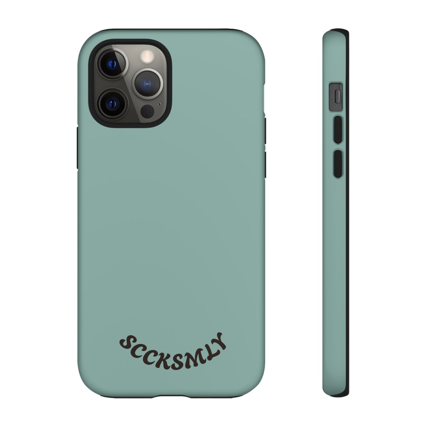 SOLID Fudge Mint Crunch Tough Phone Case for Apple
