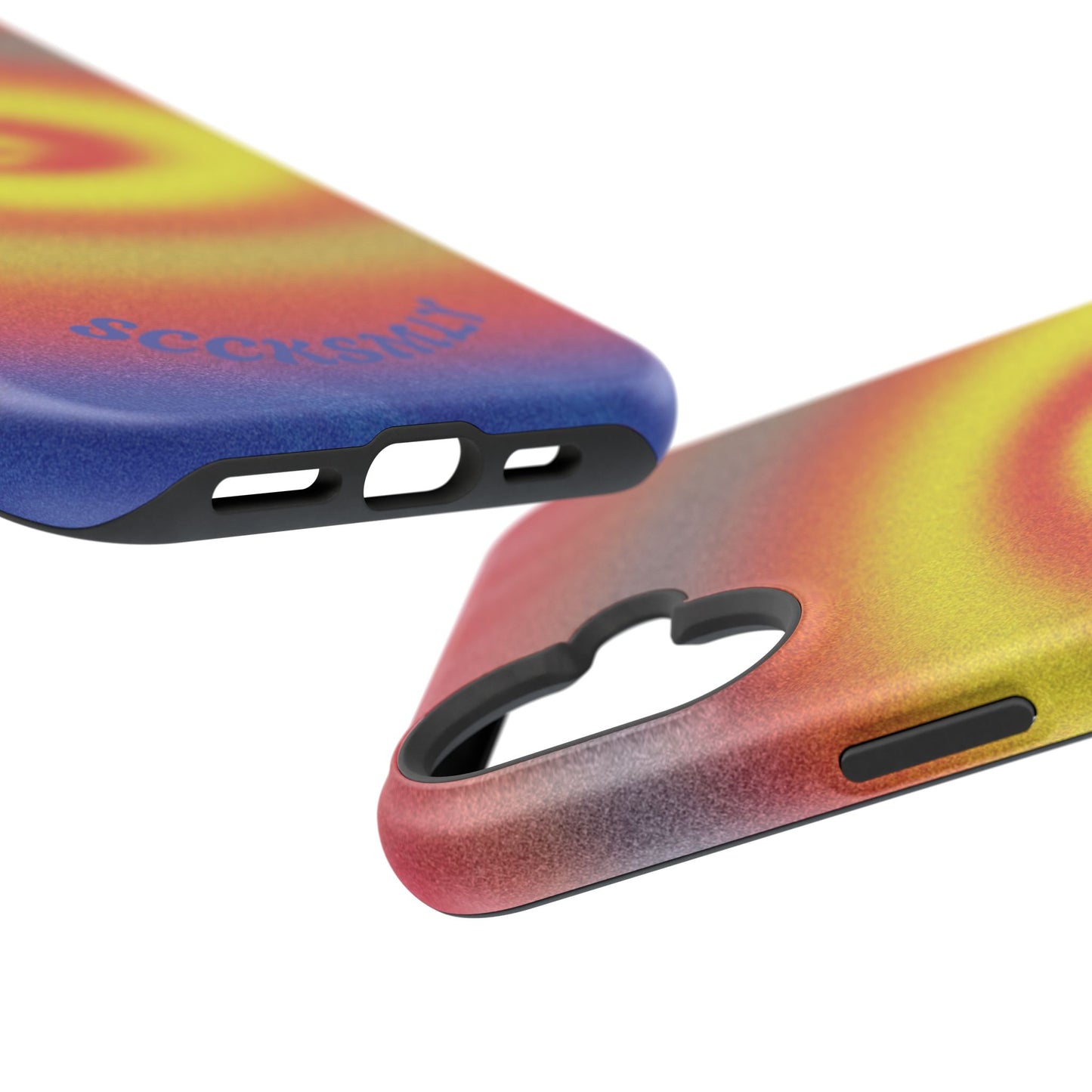 Toxic Spiral Tough Phone Case for Apple