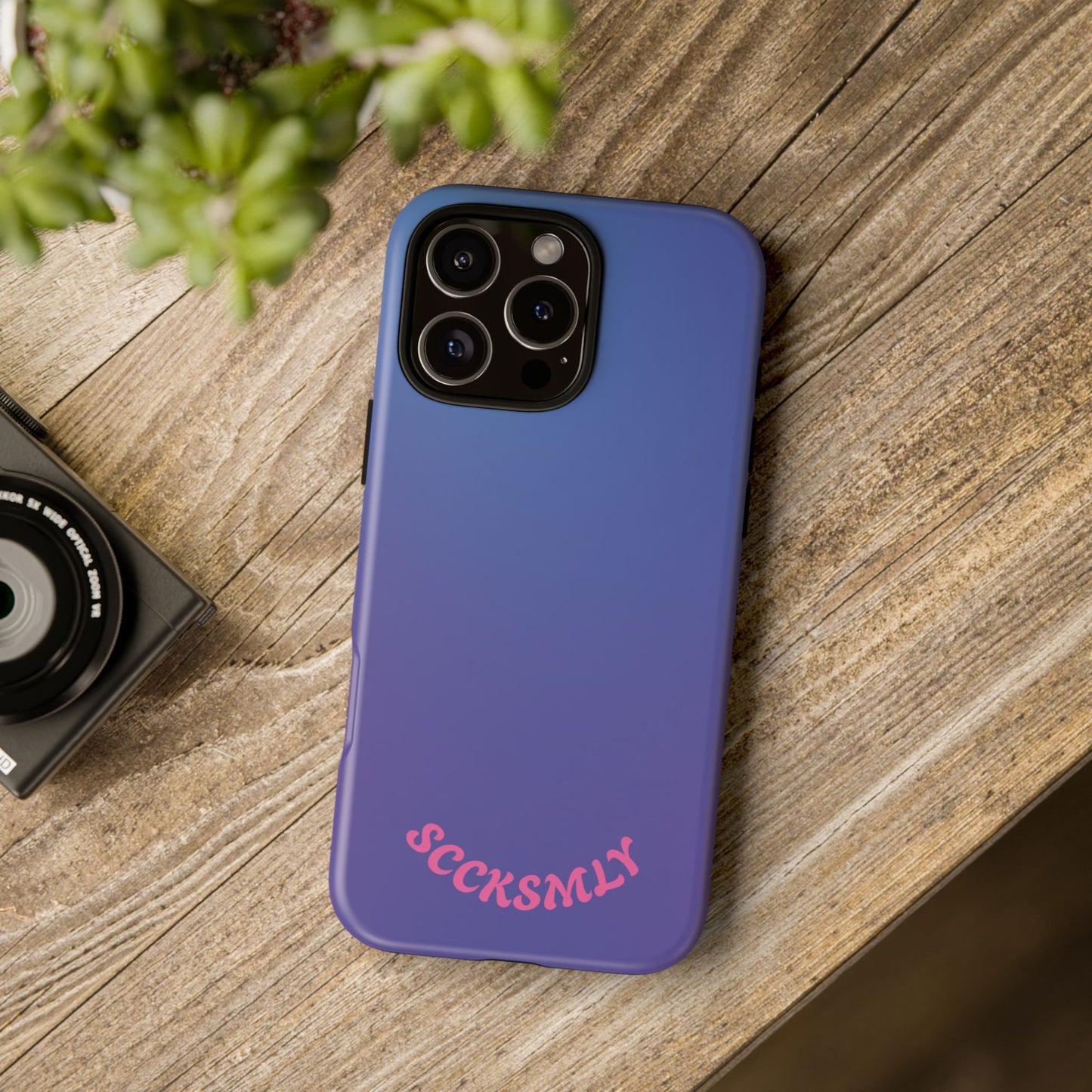 Berry Pop Gradient Tough Phone Case for Apple