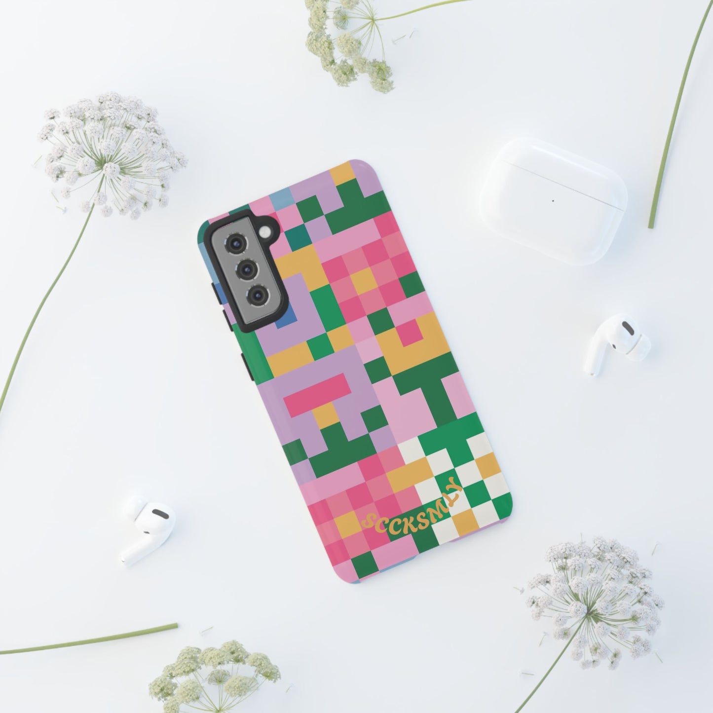 Pixel Garden Tough Phone Case for Samsung