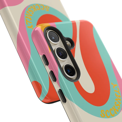 Psychodelic Acid Swirl Phone Case for Samsung