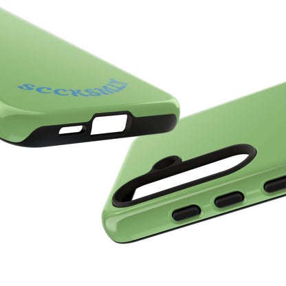 SOLID Sour Lime Tough Case for Samsung