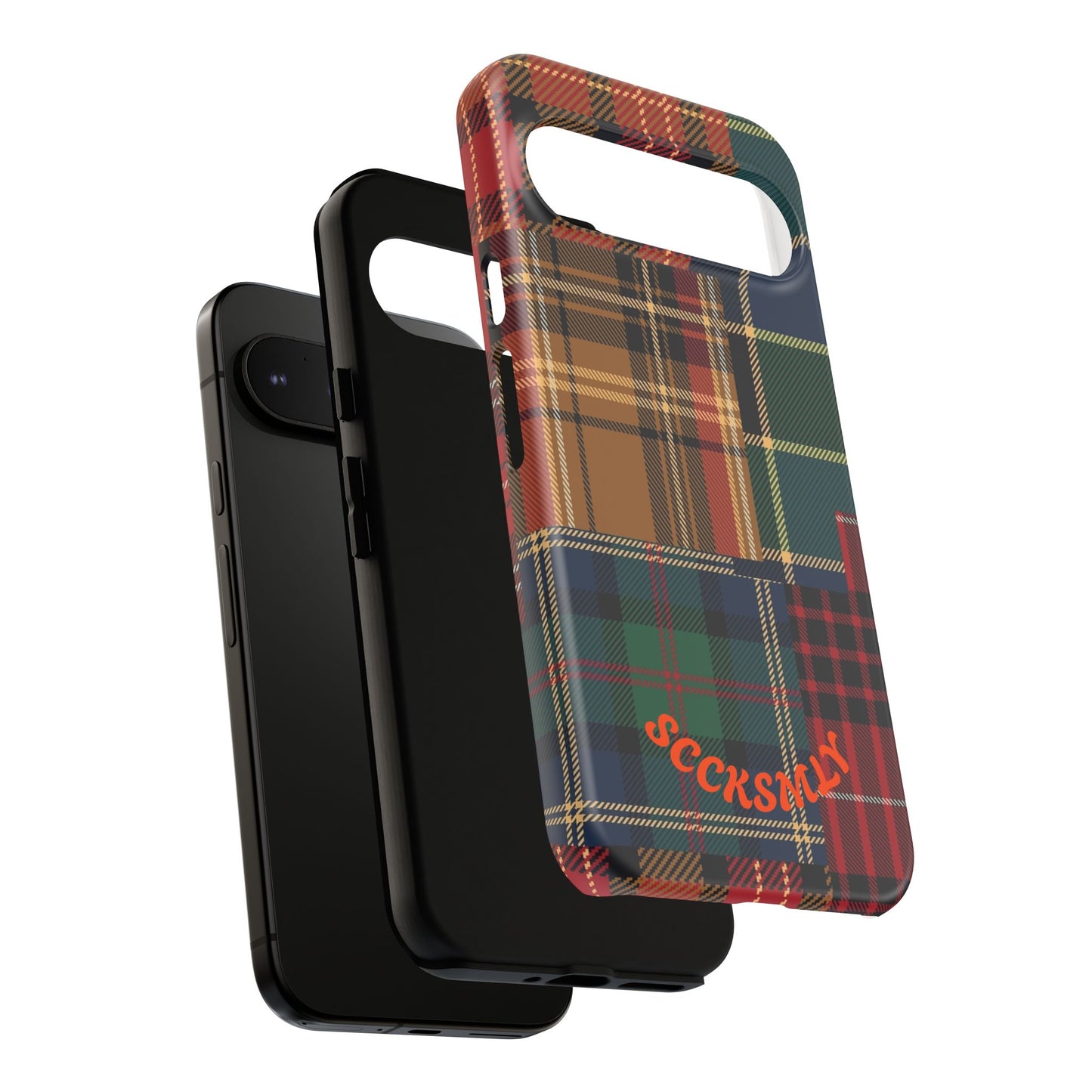 Heritage Hues Patchwork Tough Phone Case for Google Pixel