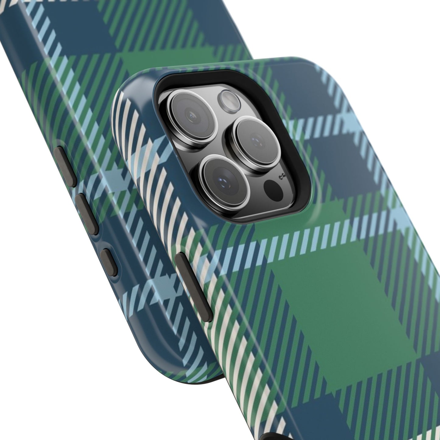 Earth and Sky Plaid Phone Case for Apple