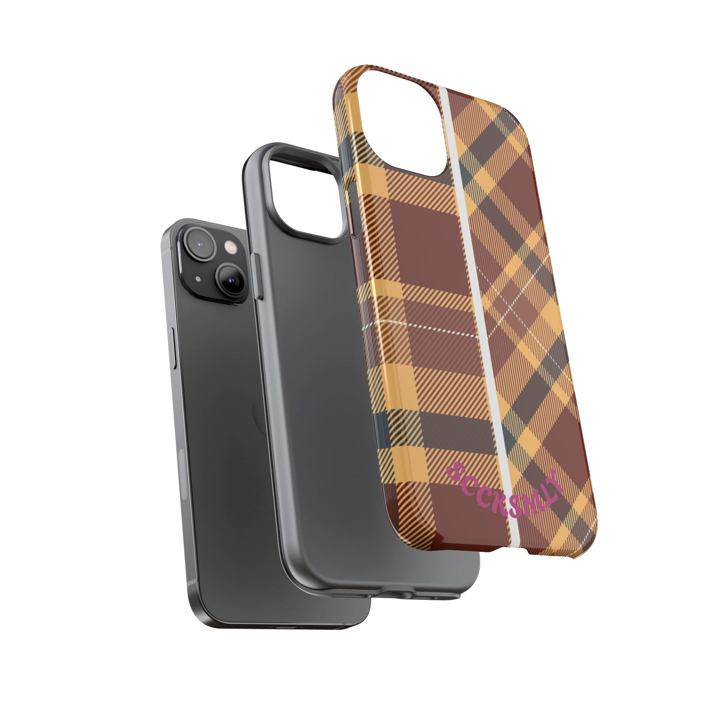 Autumn Plaid Phone Case for Apple