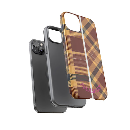 Autumn Plaid Phone Case for Apple