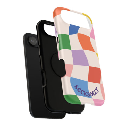 Checker Flicker Phone Case Apple