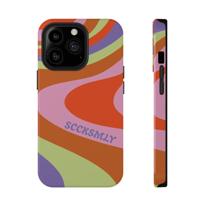 Curvy Swirl Phone Case for Apple