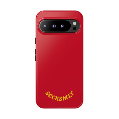 SOLID Calm Cherry Tough Case for Google Pixel