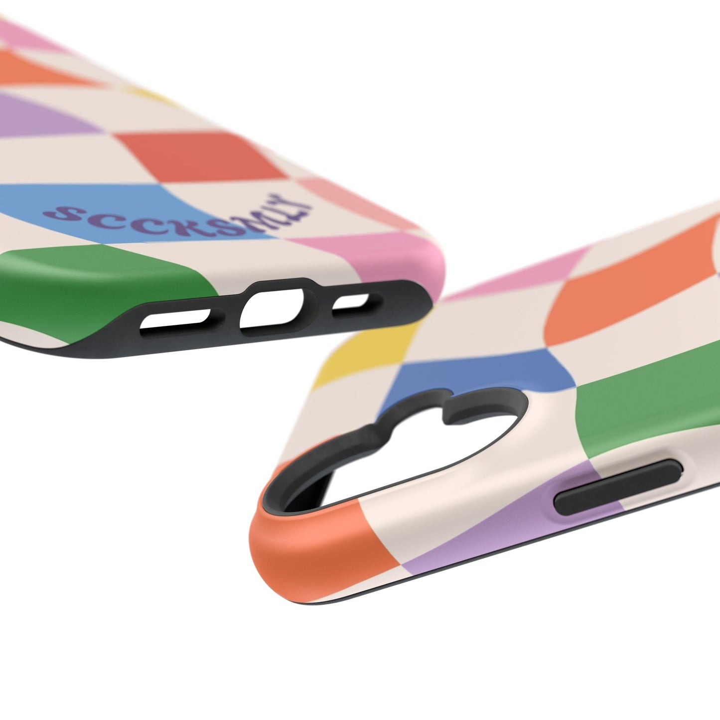 Checker Flicker Phone Case "IOS or Apple"