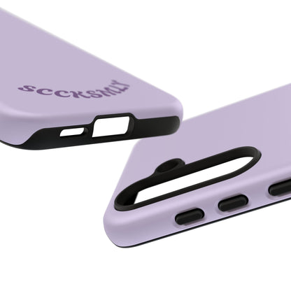 SOLID Morning Lilac Tough Case for Samsung