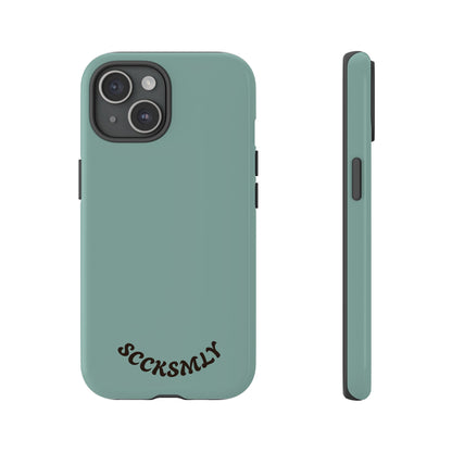 SOLID Fudge Mint Crunch Tough Phone Case for Apple