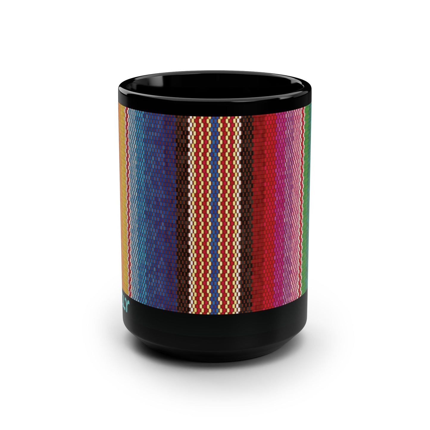 Mug Boho Vibe Check 15 oz — Black
