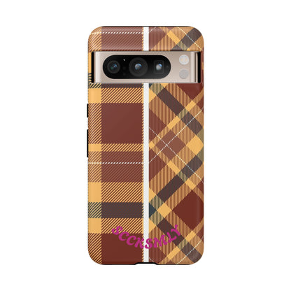 Autumn Plaid Phone Case for Google Pixel