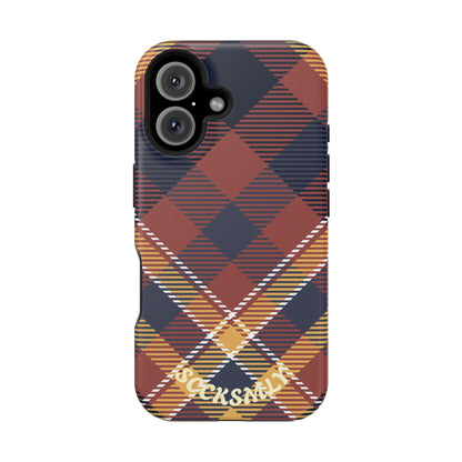Harvest Tartan Phone Case for Apple