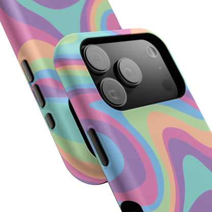 Pastel Swirl Phone Case for Apple