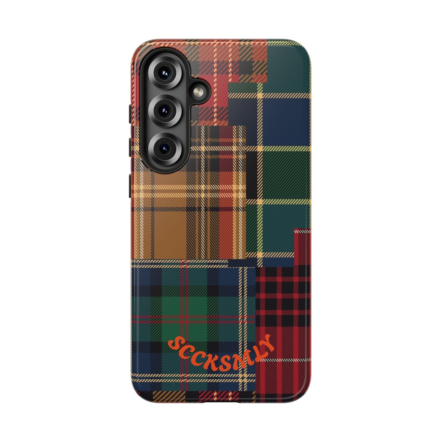 Heritage Hues Patchwork Tough Phone Case for Samsung