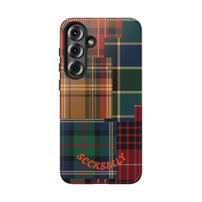 Heritage Hues Patchwork Tough Phone Case for Samsung