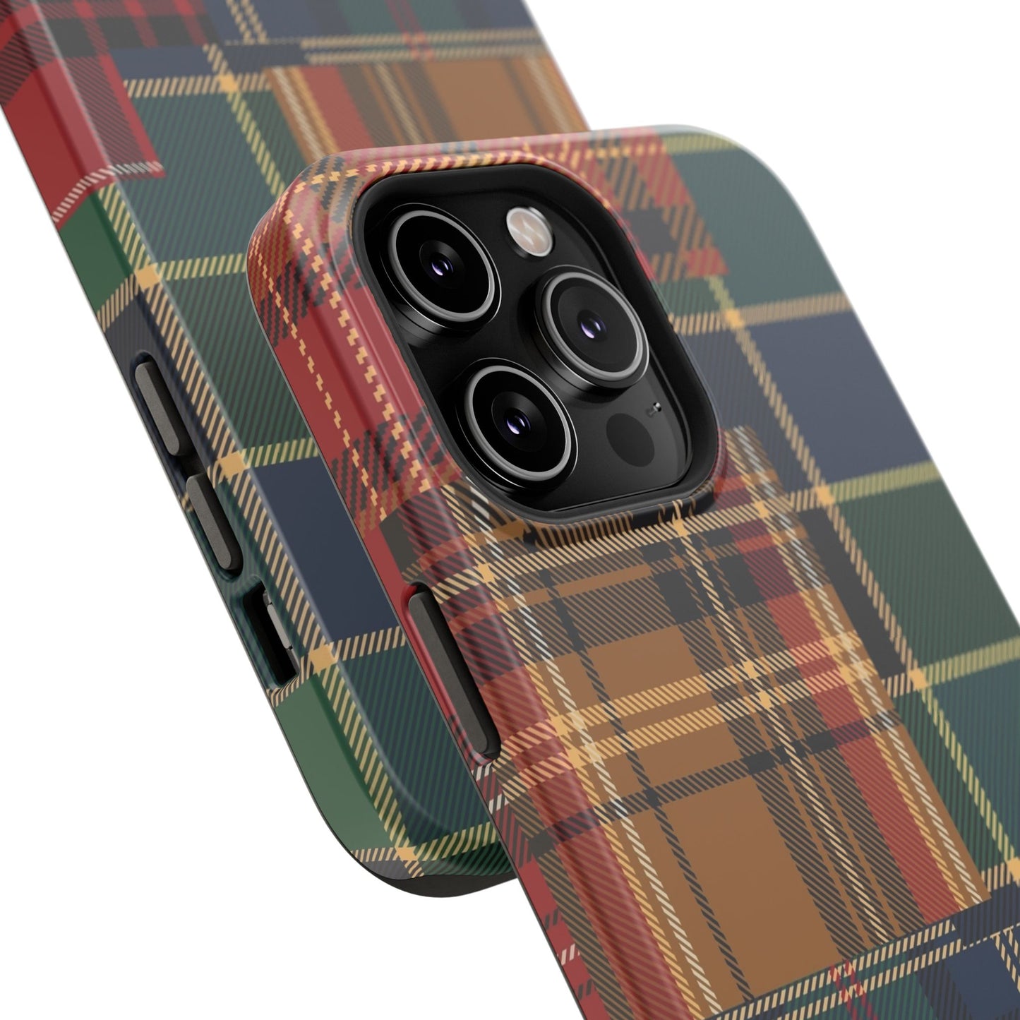 Heritage Hues Patchwork Tough Phone Case for Apple