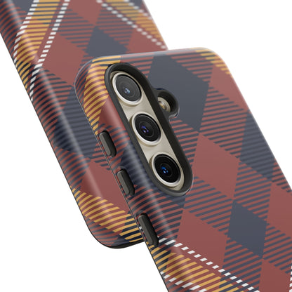 Harvest Tartan Phone Case for Samsung