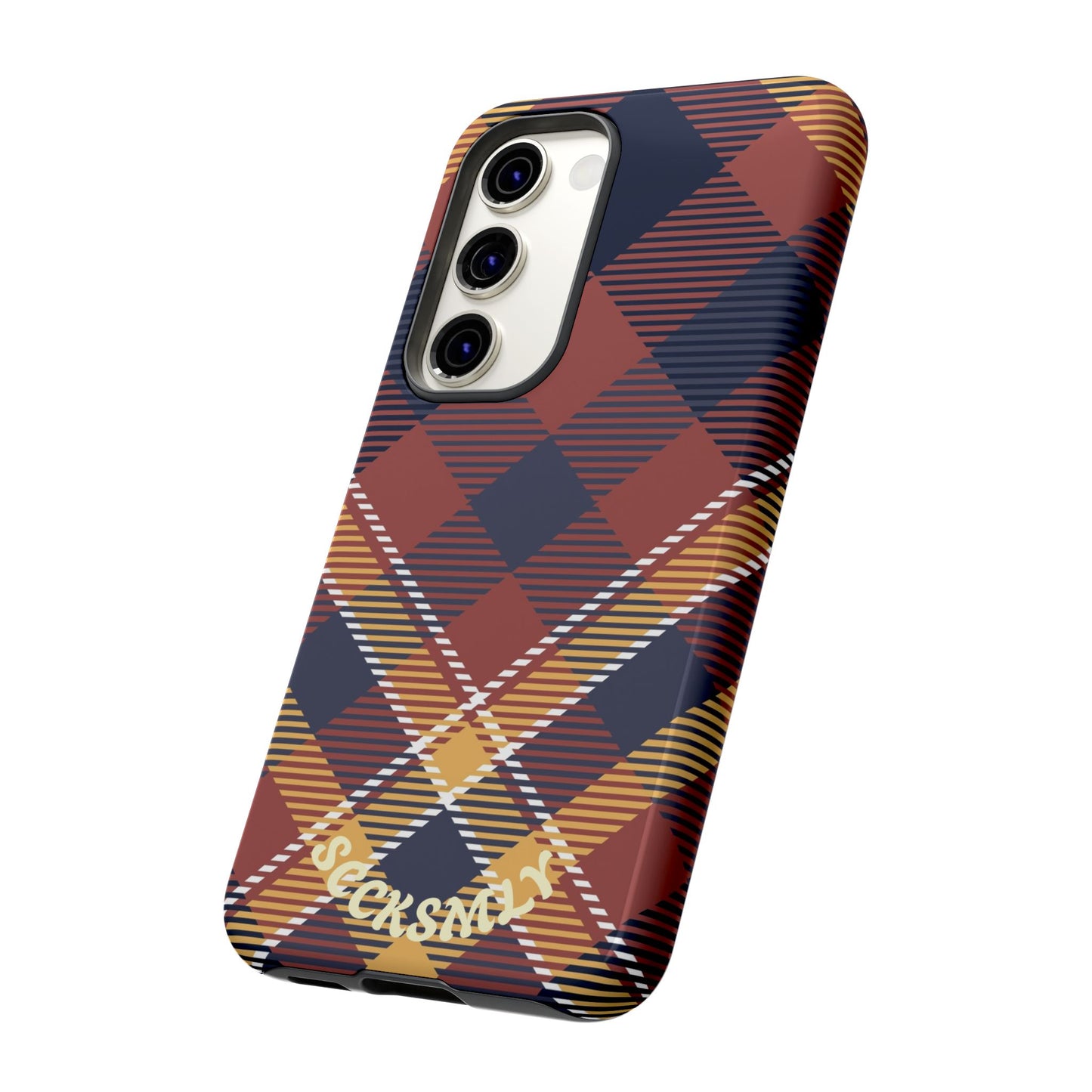 Harvest Tartan Phone Case for Samsung