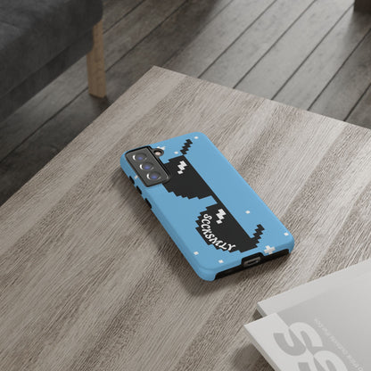 Pixel Glass Tough Phone Case for Samsung