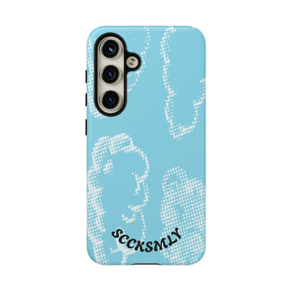 Comic Dot Sky Tough Phone Case for Samsung