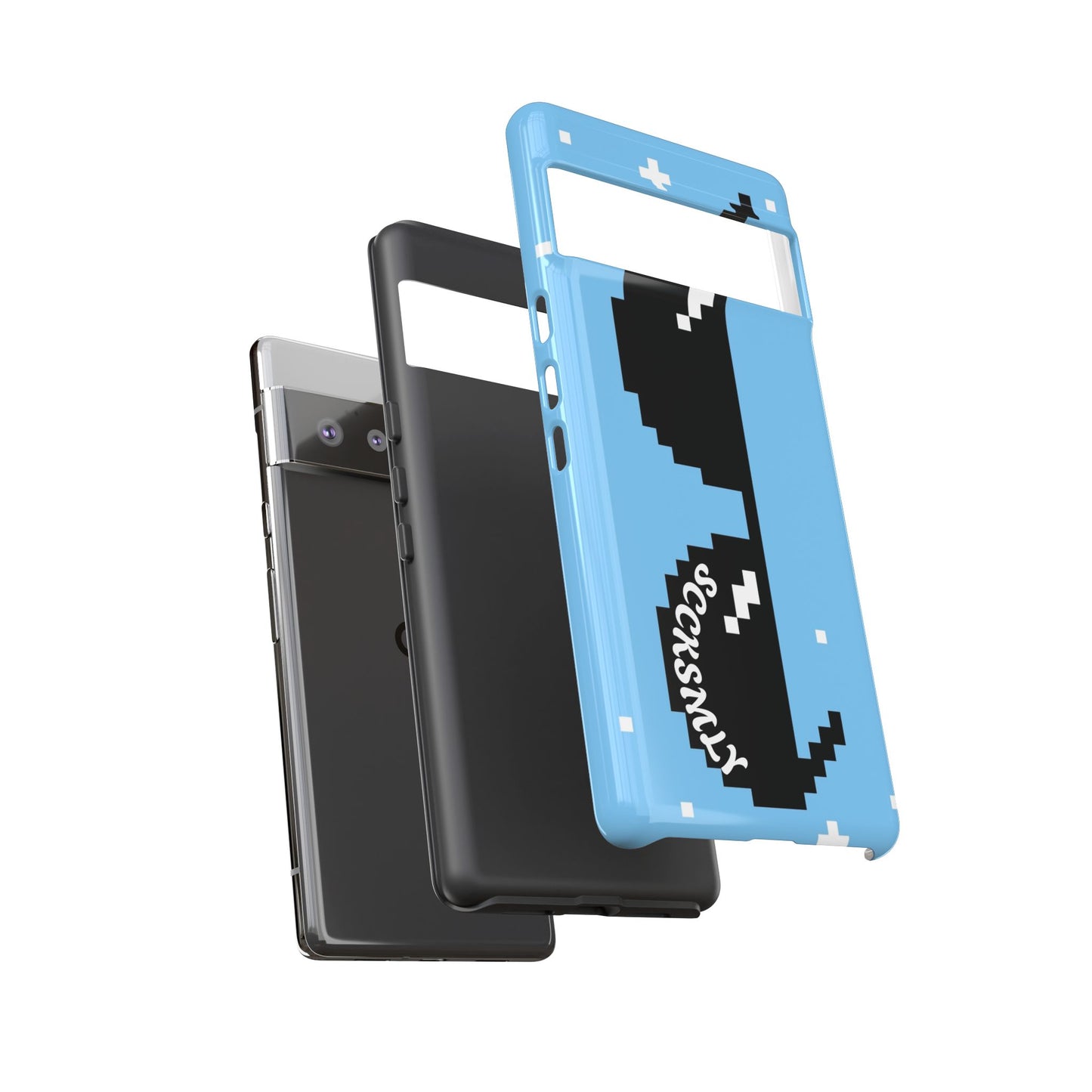 Pixel Glass Tough Phone Case for Google