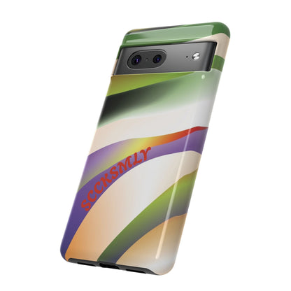 Green Waves Phone Case for Google Pixel
