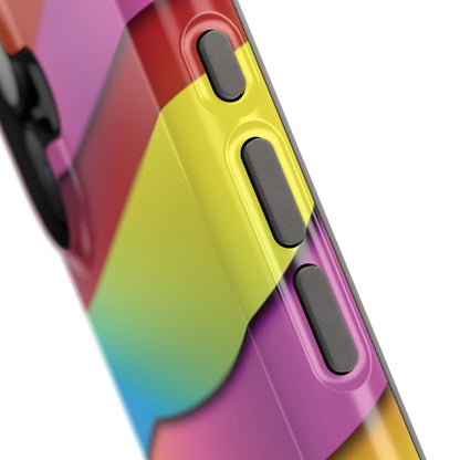 Modern Retro Rainbow Phone Case for Apple