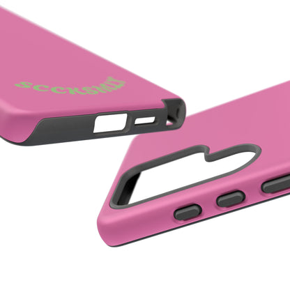 SOLID Sweet Static Pink Tough Case for Samsung