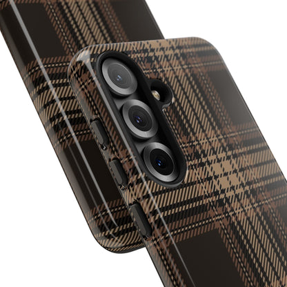 Brown Bread Plaid Tough Phone Case Samsung