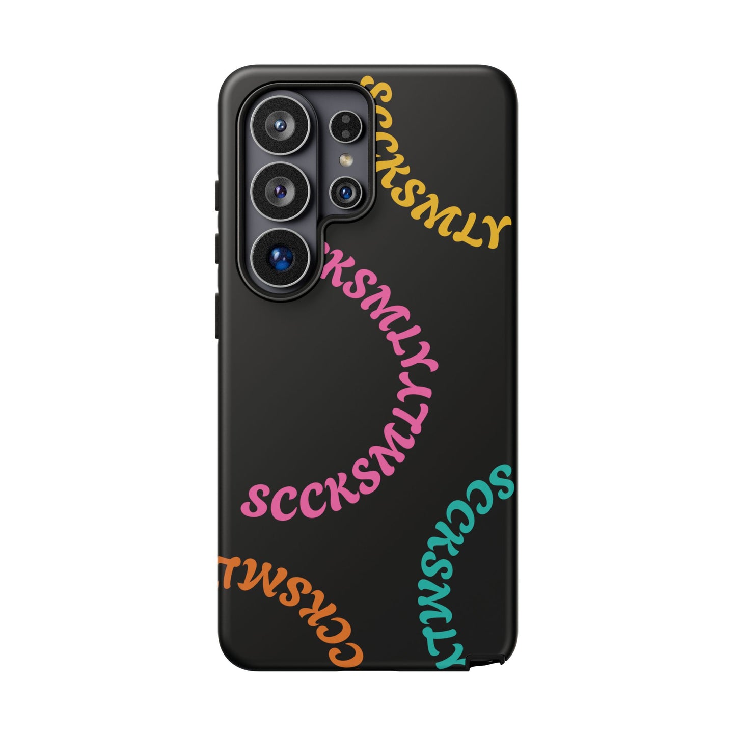 Y2K Wavy Script Tough Case for Samsung