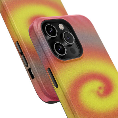 Toxic Spiral Tough Phone Case for Apple