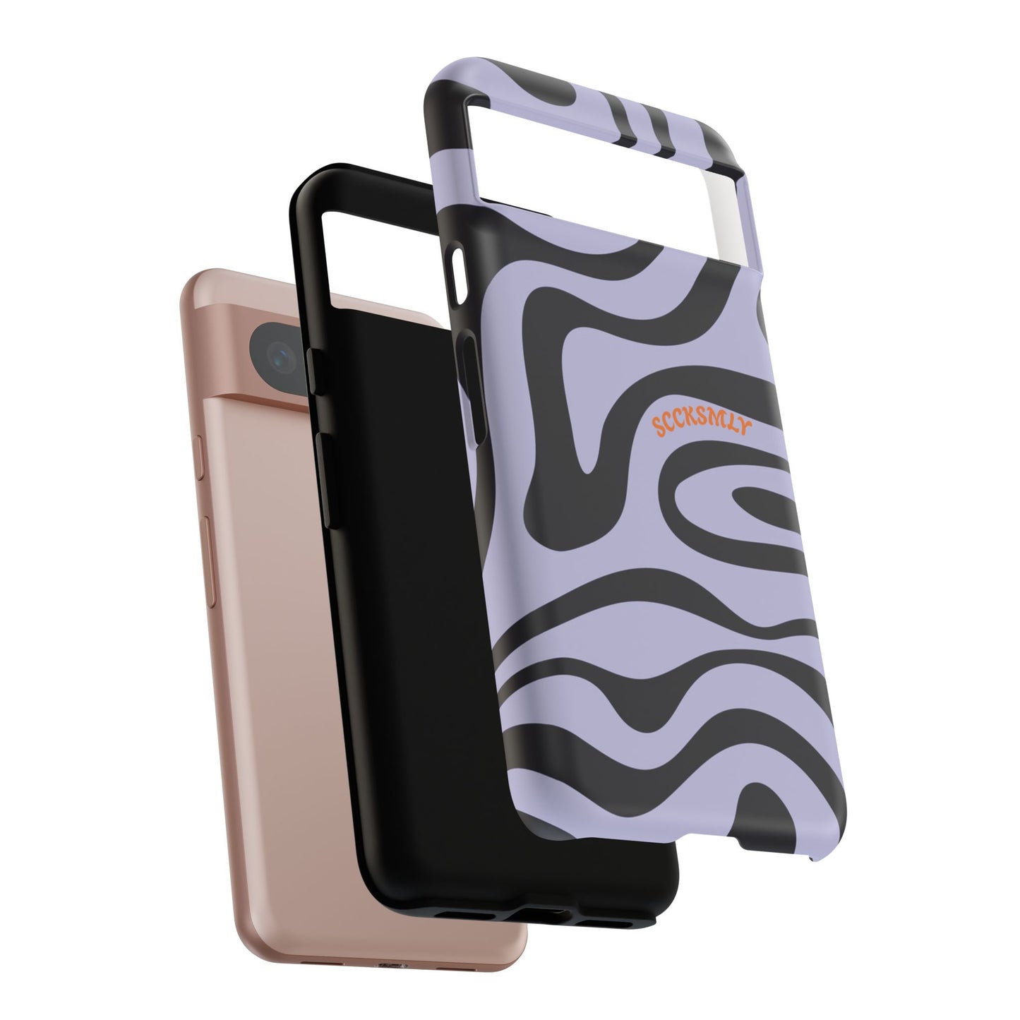 Purple Swirl Phone Case for Google Pixel