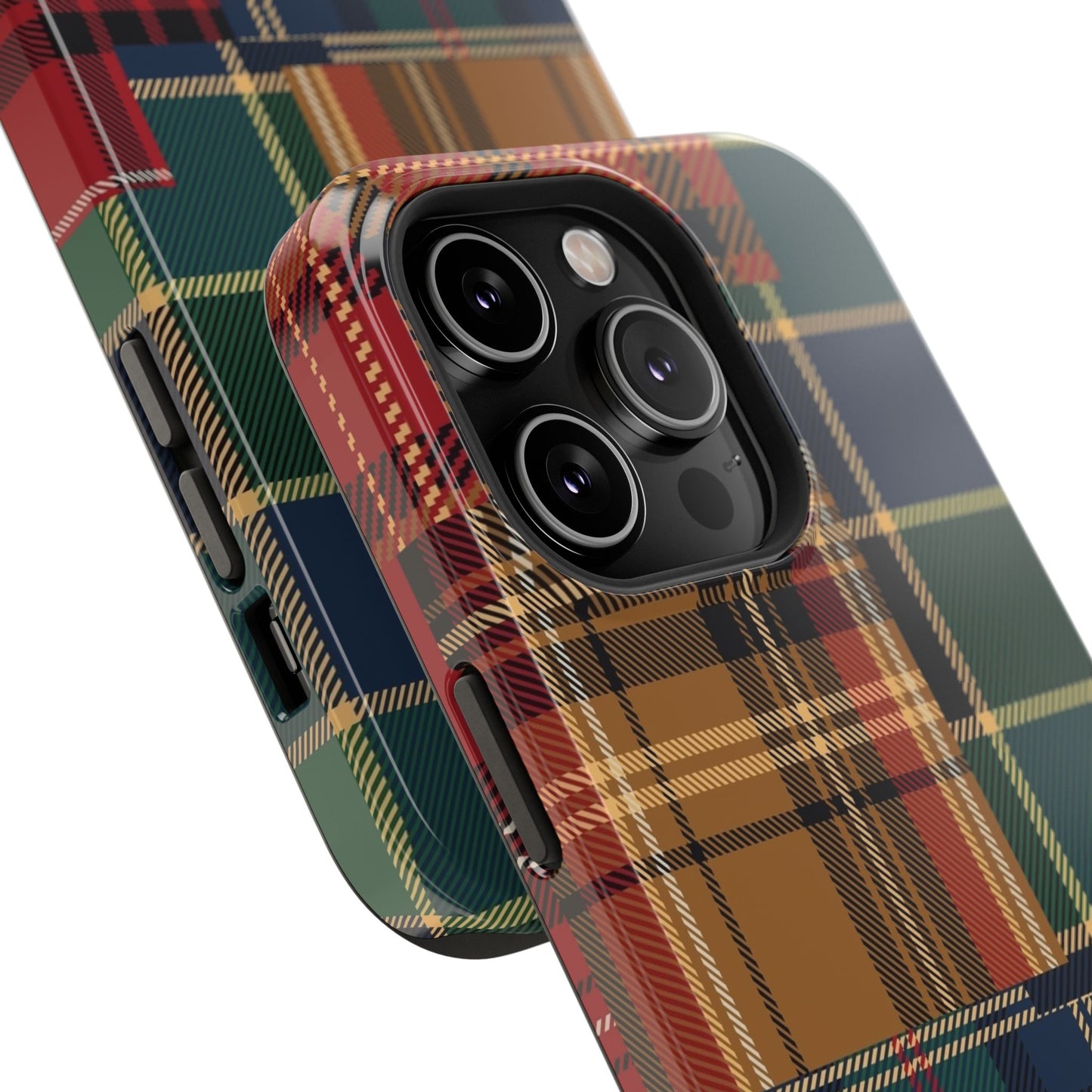 Heritage Hues Patchwork Tough Phone Case for Apple